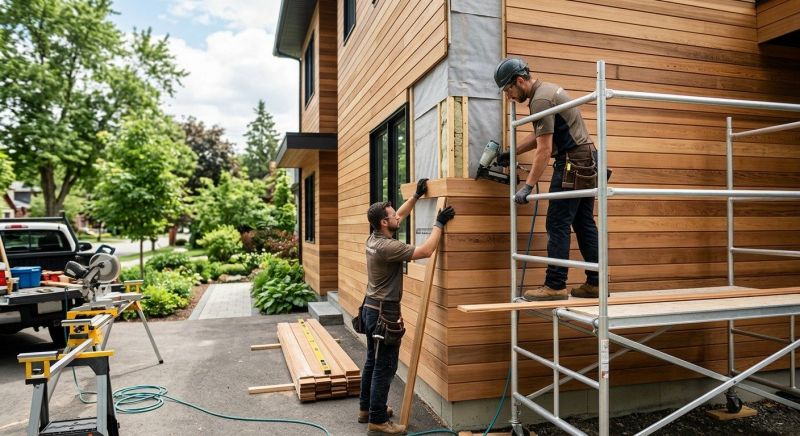 Batten Siding Installation in Boston, MA