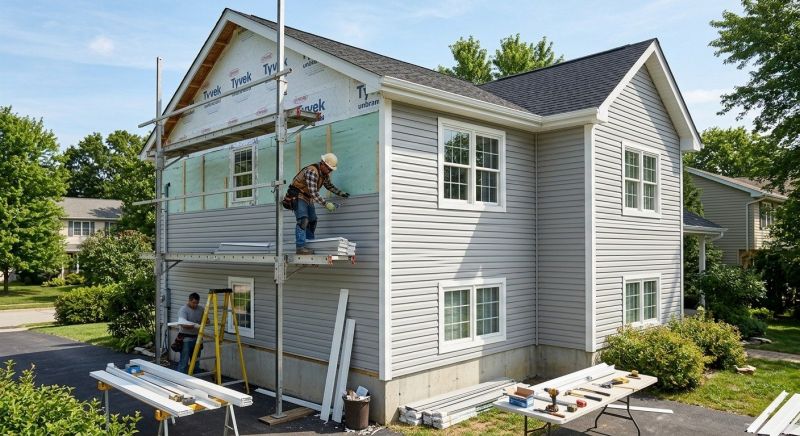 Damaged Siding Replacement in Danbury, CT