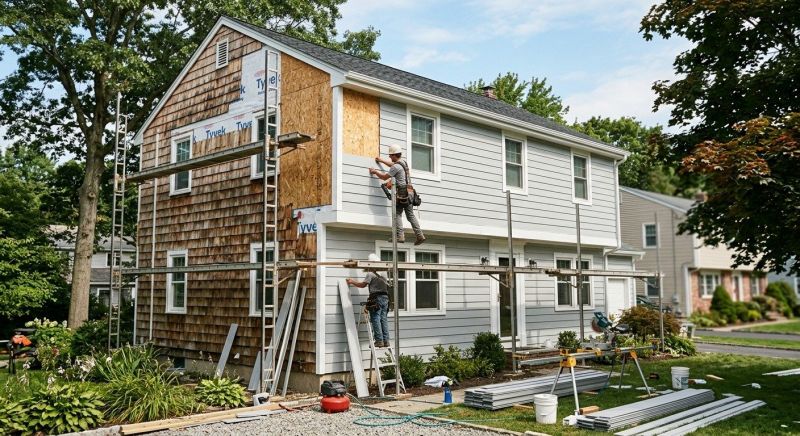 House Siding Replacement in West Hartford, CT